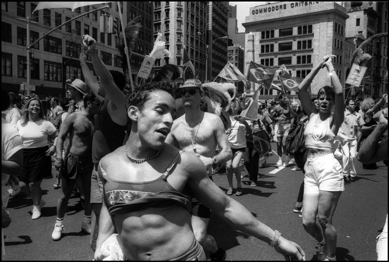 1998 NYC Pride March • Nikos Economopoulos • Magnum Photos
