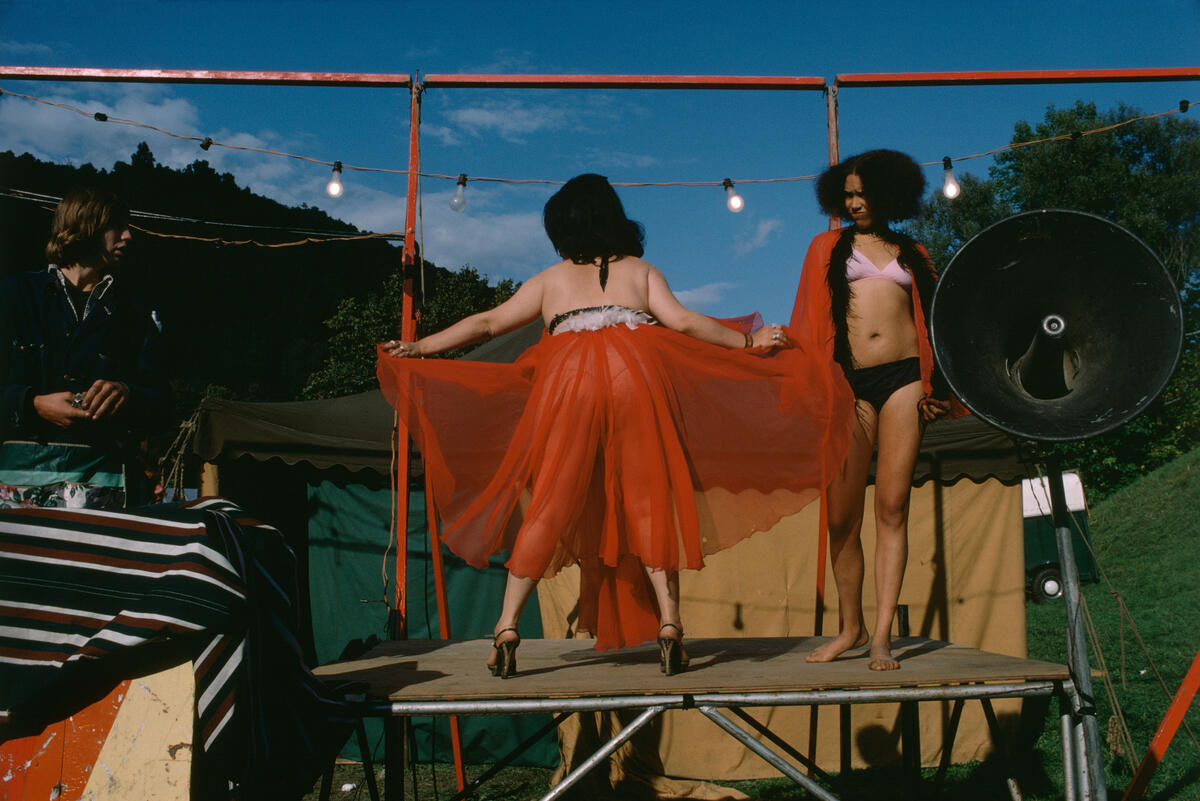 The Story Behind the Square Print: Carnival Strippers Tell